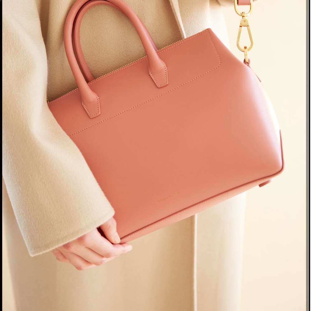 Mansur Gavriel mini travel in blush
